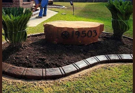 Tree landscape pavers